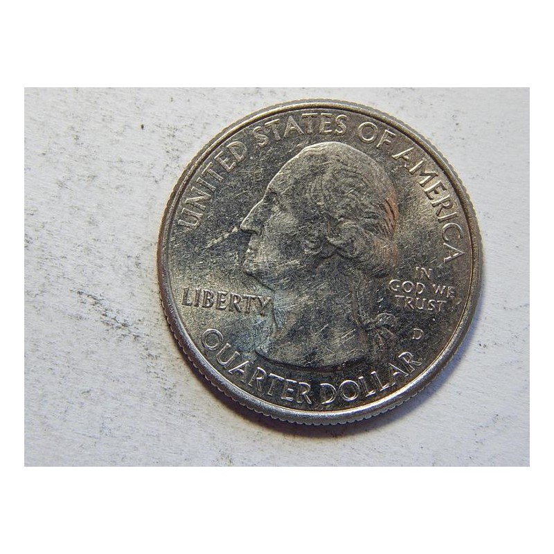 USA ¼ Dollar 2017 D Effigy Mounds UNC č44444 USA ¼ Dollar 2017 D Effigy Mounds UNC č44444