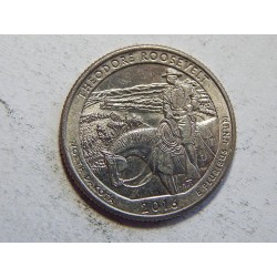 USA ¼ Dollar 2016 D Theodor Roosevelt UNC č44482 