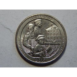 USA ¼ Dollar 2017 D Ellis Island UNC č44363 