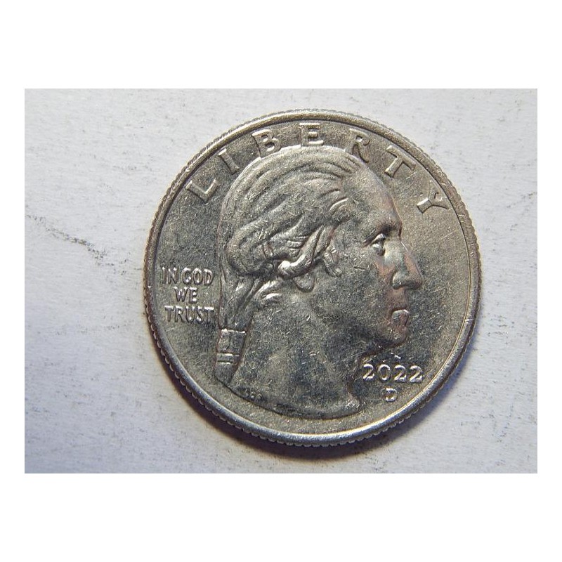 USA ¼ Dollar 2022 D Wilma Man Killer UNC č44395 USA ¼ Dollar 2022 D Wilma Man Killer UNC č44395