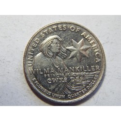 USA ¼ Dollar 2022 D Wilma Man Killer UNC č44395 