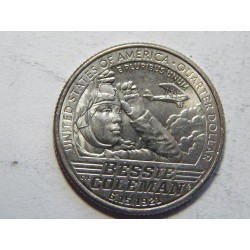 USA ¼ Dollar 2023 P Bessie Coleman UNC č44392 