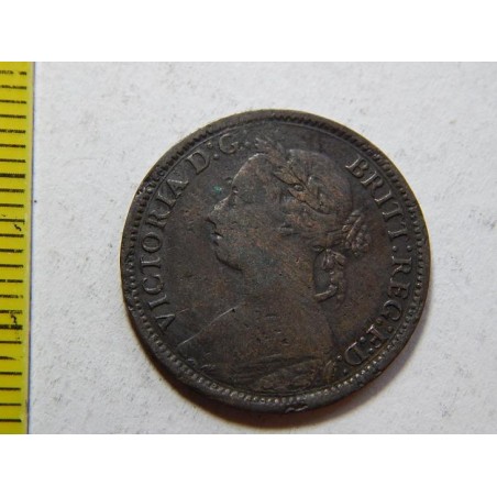 Anglie 1 Farthing 1886 VF č44696 