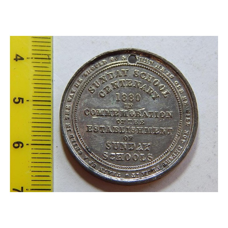 Anglie medaile Robert Raikens 1880 XF č44695 Anglie medaile Robert Raikens 1880 XF č44695