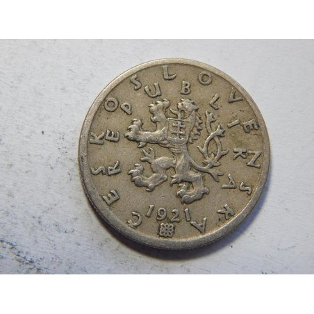 Československo 50 Haléřů 1921 R XF č44426