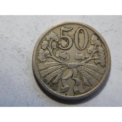 Československo 50 Haléřů 1921 R XF č44426