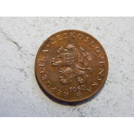 Československo 20 Haléřů 1950 XF č44560  