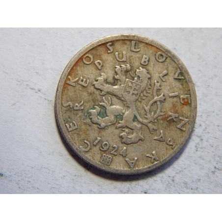Československo 50 Haléřů 1924 VF-XF č44498