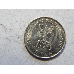 Brunei 10 Sen 2008 XF č44548 