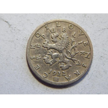 Československo 50 Haléřů 1922 VF-XF č44453 