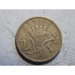 Československo 20 Haléřů 1921 XF č44577 