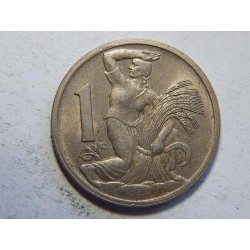 Československo 1 Koruna 1922 XF-UNC č44423 
