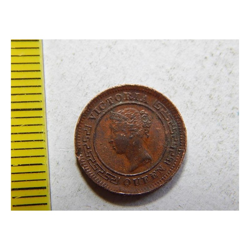 Ceylón ¼ Cent 1890 VF č44738 Ceylón ¼ Cent 1890 VF č44738