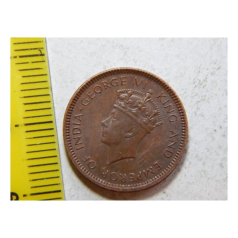 Ceylón ½ Cent 1940 XF-UNC č44739 Ceylón ½ Cent 1940 XF-UNC č44739