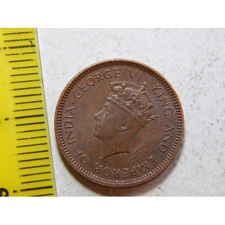 Ceylón ½ Cent 1940 XF-UNC č44739 