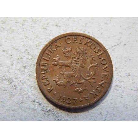 Československo 10 Haléřů 1937 XF č44556 