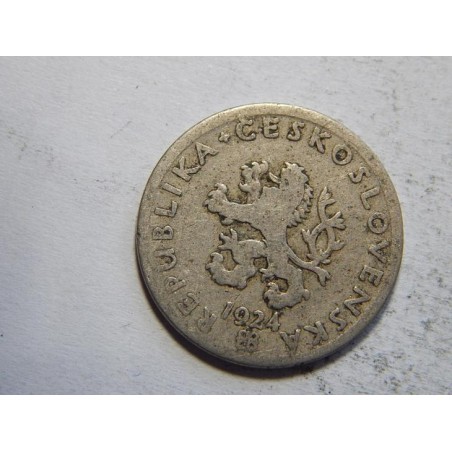Československo 20 Haléřů 1924 VF č44523 