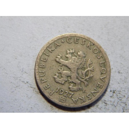 Československo 20 Haléřů 1927 VF č44578 