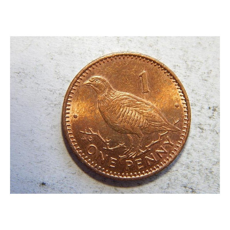 Gibraltar 1 Penny 1988 XF-UNC č44600 Gibraltar 1 Penny 1988 XF-UNC č44600