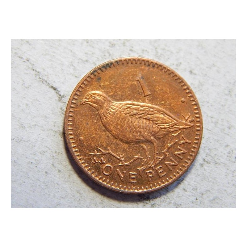 Gibraltar 1 Penny 2001 UNC č44592 Gibraltar 1 Penny 2001 UNC č44592