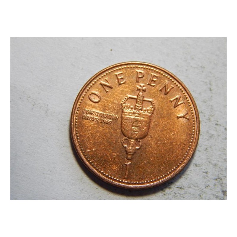 Gibraltar 1 Penny 2005 XF č44593 Gibraltar 1 Penny 2005 XF č44593