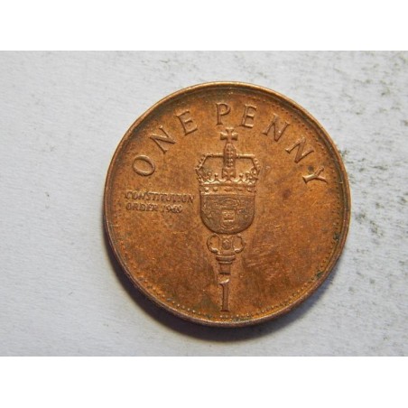 Gibraltar 1 Penny 2006 UNC č44596 