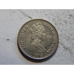 Gibraltar 5 Pence 2013 XF-UNC č44591 