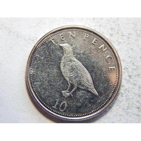 Gibraltar 10 Pence 2015 UNC č44609 