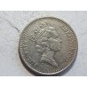 Gibraltar 10 Pence 1989 VF-XF č44617 