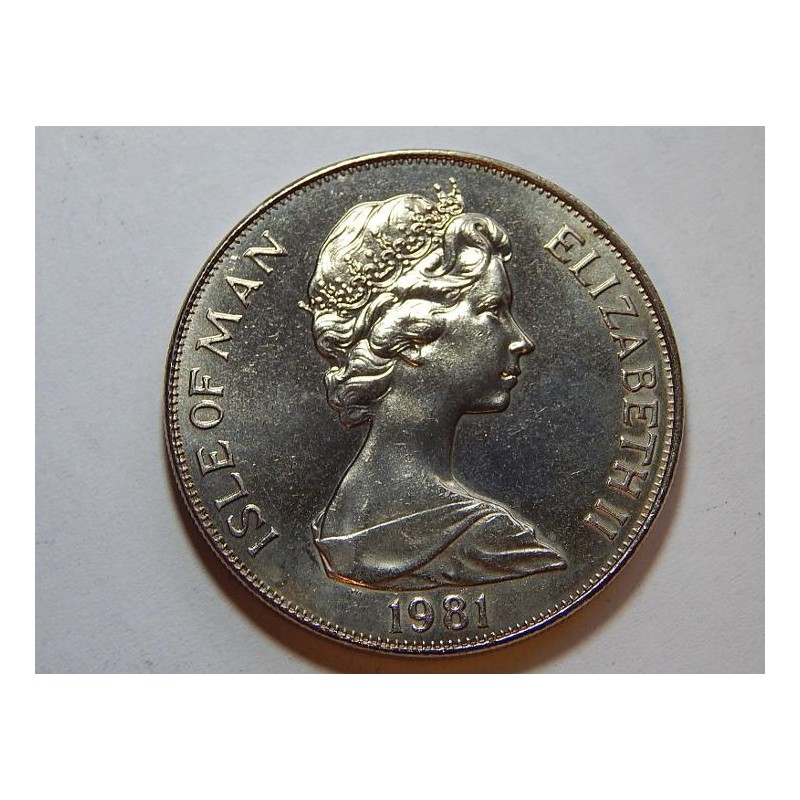 Isle of Man 1 Crown 1981 UNC č44645 Isle of Man 1 Crown 1981 UNC č44645
