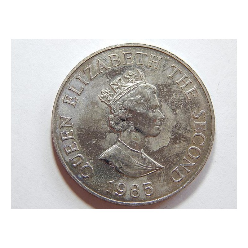 Jersey 2 Pounds 1985 loď UNC č44658 Jersey 2 Pounds 1985 loď UNC č44658