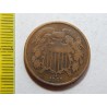 USA 2 Cents 1865 VF č44697 