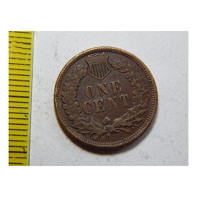 USA 1 Cent 1881 Indián VF-XF č44701 USA 1 Cent 1881 Indián VF-XF č44701