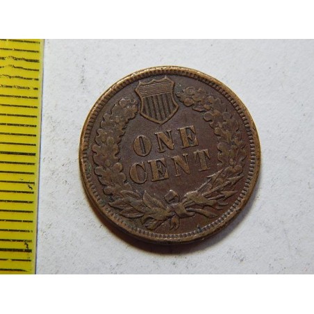 USA 1 Cent 1881 Indián VF-XF č44701  
