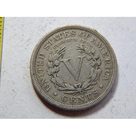 USA 5 Cents 1903 XF č44717 