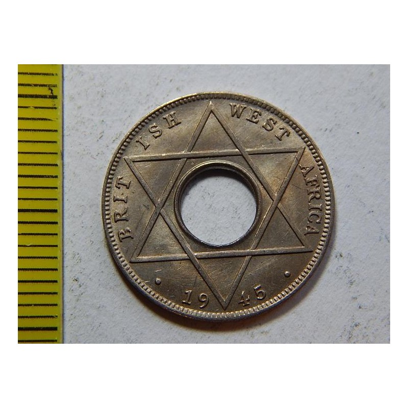 Západní Afrika ⅒ Penny 1945 UNC č44706 Západní Afrika ⅒ Penny 1945 UNC č44706