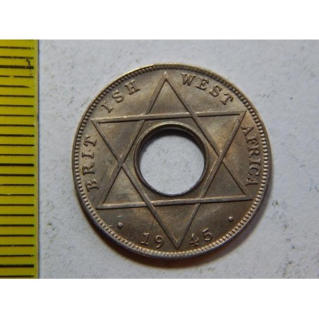 Západní Afrika ⅒ Penny 1945 UNC č44706  