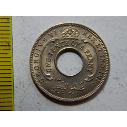 Západní Afrika ⅒ Penny 1945 UNC č44706  