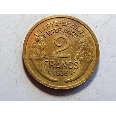 Francie 2 Francs 1938 VF č38145  