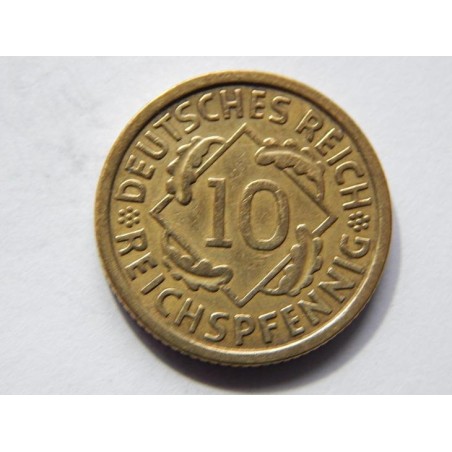 Německo Výmarsko 10 Reichspfennig 1932 A XF č11120 