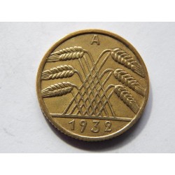 Německo Výmarsko 10 Reichspfennig 1932 A XF č11120 
