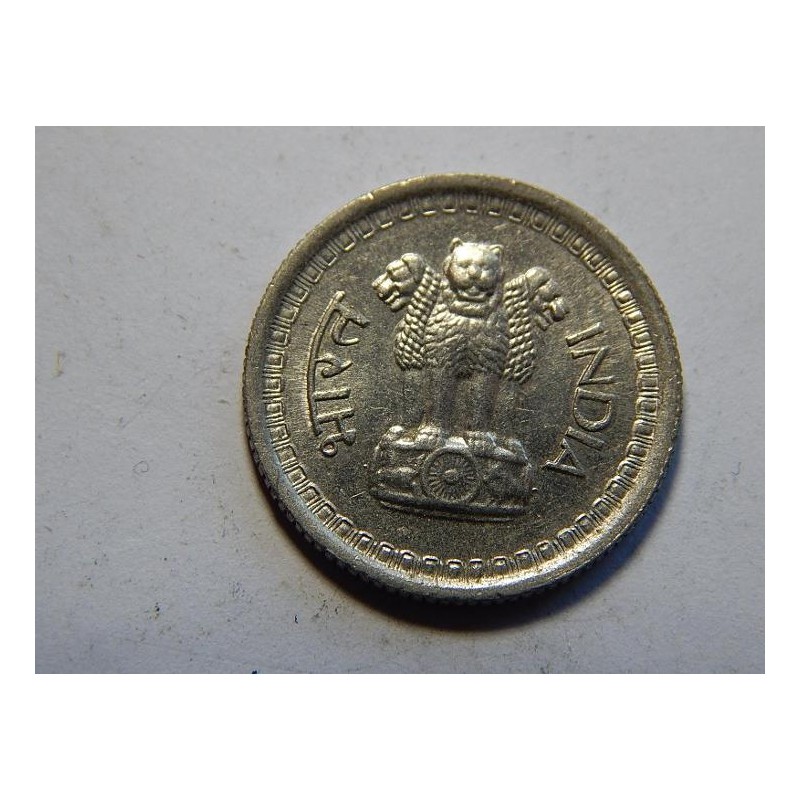 Indie 25 Paise 1960 bz UNC č38590 Indie 25 Paise 1960 bz UNC č38590
