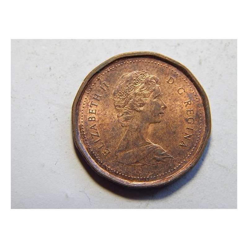 Kanada 1 Cent 1982 XF č38607 Kanada 1 Cent 1982 XF č38607