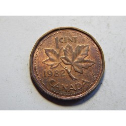 Kanada 1 Cent 1982 XF č38607 