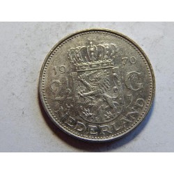 Nizozemí 2½ Gulden 1970 XF č38168  
