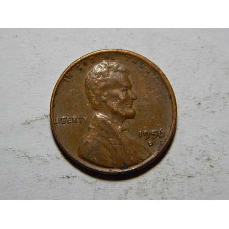 USA 1 Cent 1956D XF č28063