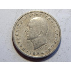 Řecko 5 Drachma 1954 XF č38151