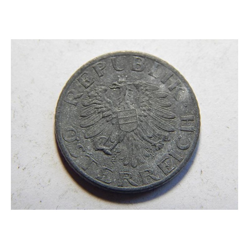 Rakousko 5 Groschen 1974 R XF č39071 Rakousko 5 Groschen 1974 R XF č39071