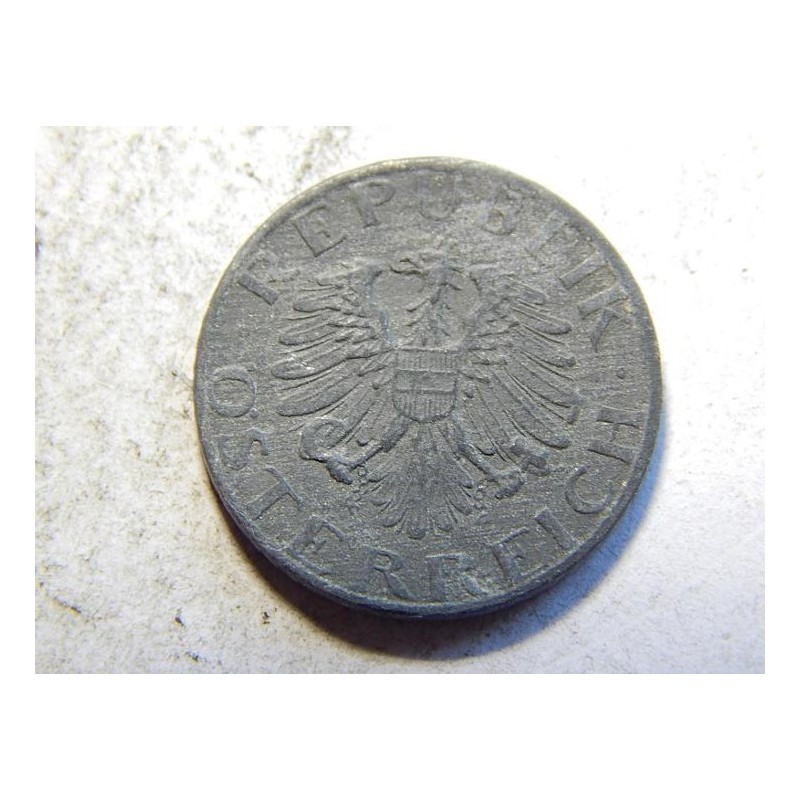 Rakousko 5 Groschen 1972 XF č39000 Rakousko 5 Groschen 1972 XF č39000