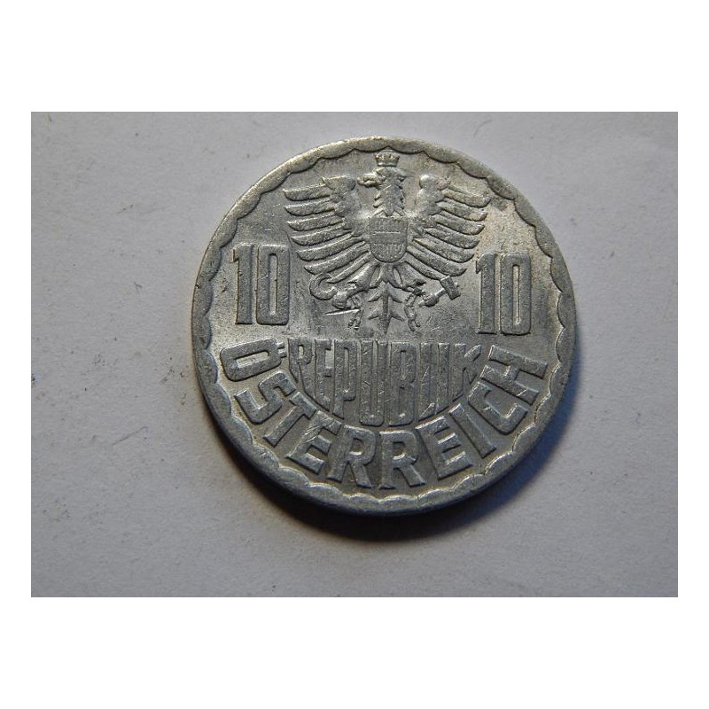 Rakousko 10 Groschen 2001 XF č38576 Rakousko 10 Groschen 2001 XF č38576